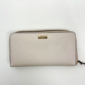 Kate Spade Leather Zippered Wallet
